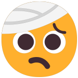 🤕 Gesicht Mit Kopfverband Emoji von Microsoft