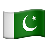 🇵🇰 Drapeau : Pakistan Emoji par Apple