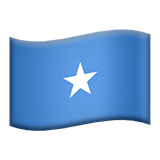 🇸🇴 Flagge: Somalia Emoji von Apple