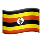 🇺🇬 Drapeau : Ouganda Emoji par Microsoft
