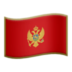 🇲🇪 Флаг: Черногория, смайлик от Microsoft