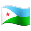 🇩🇯 Флаг: Джибути, смайлик от Samsung