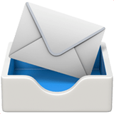 📨 Eingehender Briefumschlag Emoji von Apple