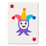 🃏 Carte Joker Emoji par Google