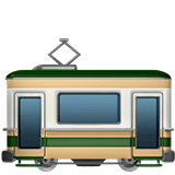 🚋 Трамвайный Вагон, смайлик от Apple