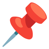 📌 Pushpin, Emoji by Google