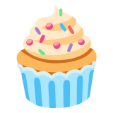 🧁 Cupcake Emoji von Google