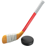 🏒 Eishockey Emoji von Apple