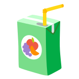 🧃 Briquette De Jus Emoji par Google