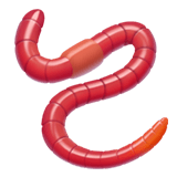 🪱 Worm, Emoji by Apple