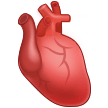 🫀 Herz (organ) Emoji von Samsung