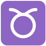 ♉ Stier (sternzeichen) Emoji von Microsoft