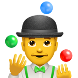 🤹‍♂️ Man Juggling, Emoji by Apple