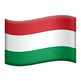 🇭🇺 Flagge: Ungarn Emoji von Apple