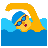 🏊‍♂️ Пловец, смайлик от Microsoft