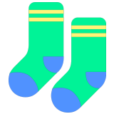 🧦 Chaussettes Emoji par Microsoft