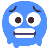 🥶 Cold Face, Emoji by Microsoft