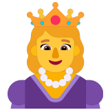 👸 Prinzessin Emoji von Microsoft