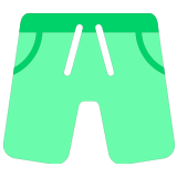 🩳 Shorts, Emoji by Microsoft
