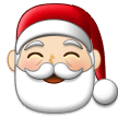 🎅🏻 Weihnachtsmann: Helle Hautfarbe Emoji von Samsung