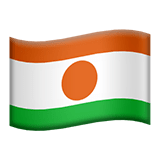 🇳🇪 Flag: Niger, Emoji by Apple