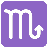 ♏ Scorpion Zodiaque Emoji par Microsoft