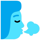 🌬️ Wind Emoji von Microsoft