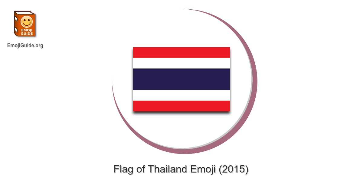 Flag Thailand Emoji Meaning Pictures Codes