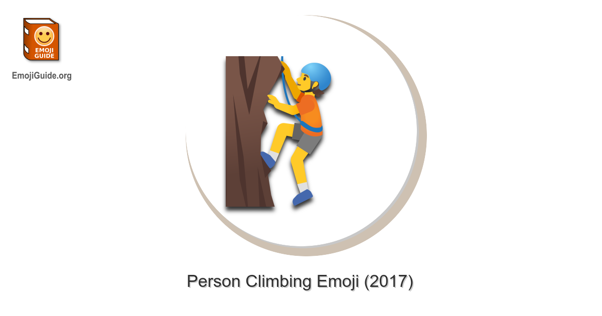 🧗 Person Climbing Emoji Meaning, Pictures, Codes