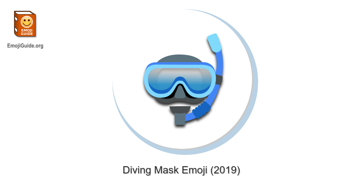 🤿 Diving Mask Emoji – Meaning, Pictures,