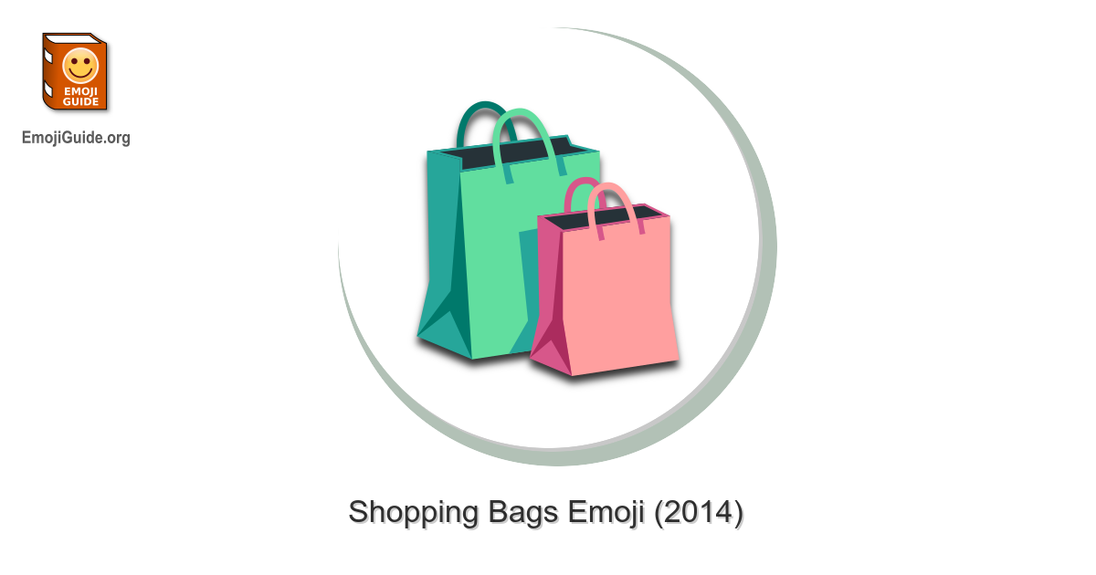 ️ Shopping Bags Emoji – Meaning, Pictures, Codes
