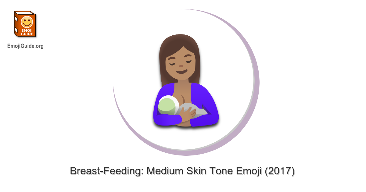 🤱🏽 BreastFeeding Medium Skin Tone