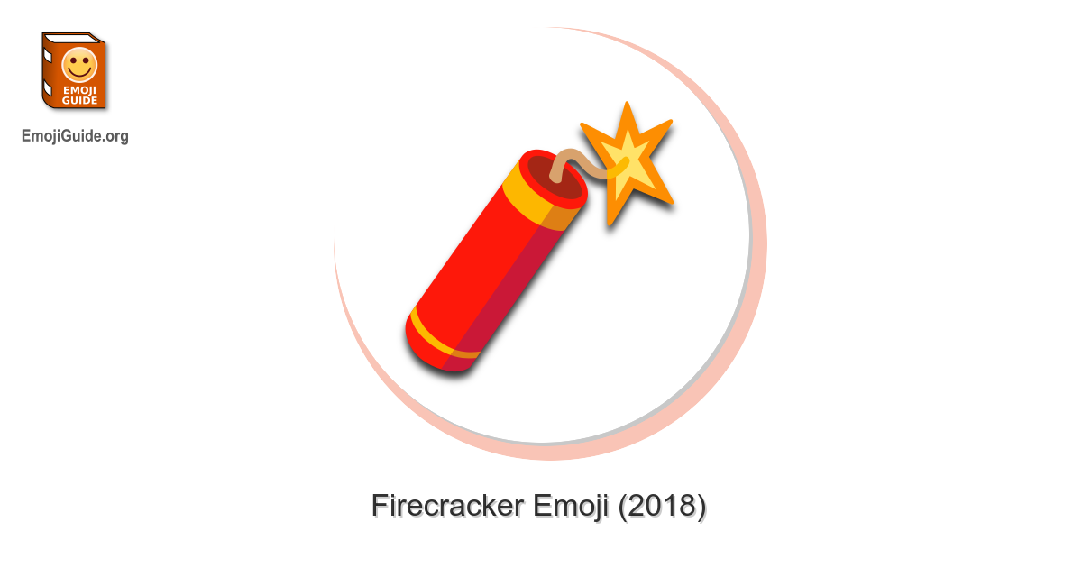 🧨 Firecracker Emoji Meaning, Pictures, Codes