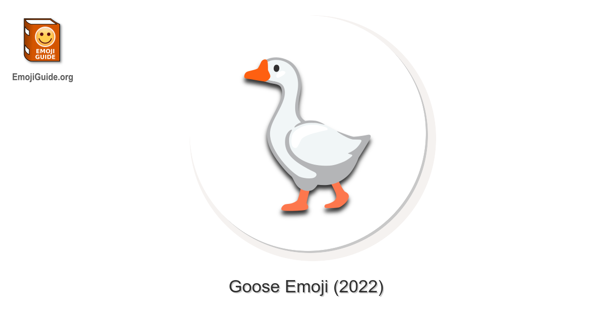 goose emoji