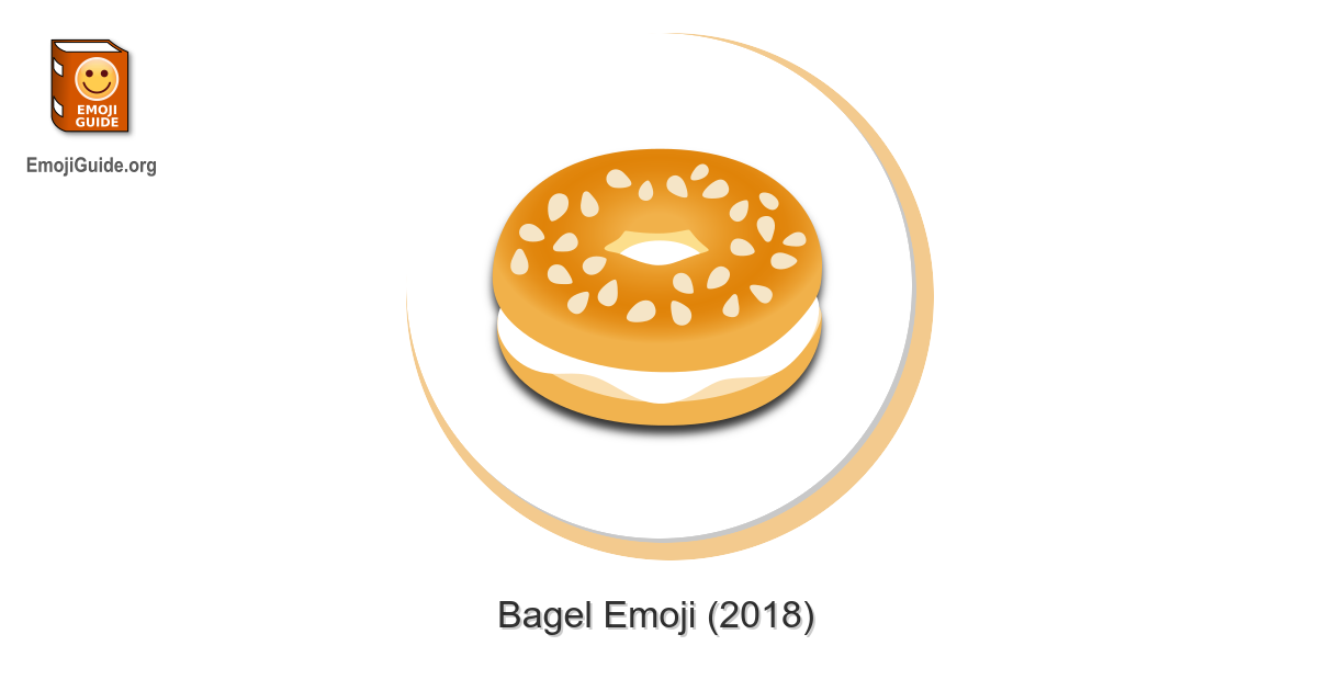 🥯 Bagel Emoji Meaning, Pictures, Codes 📕 EmojiGuide