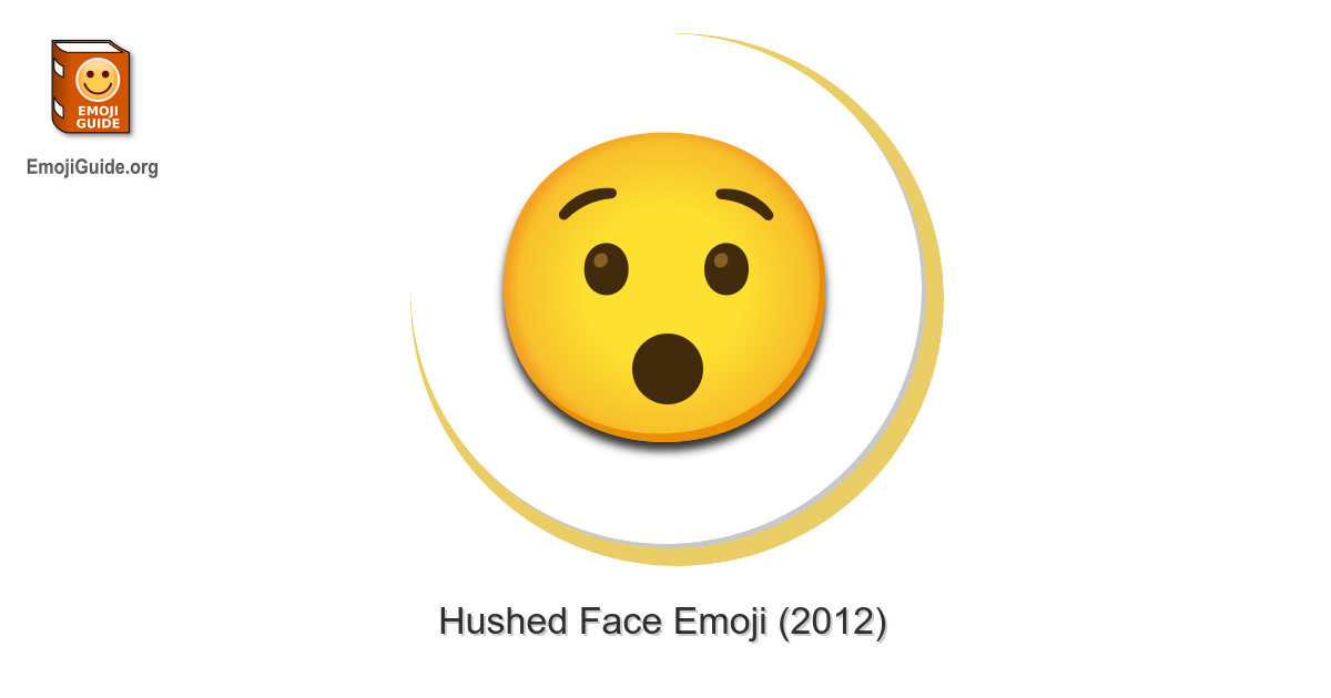 😯 Hushed Face Emoji Meaning, Pictures, Codes