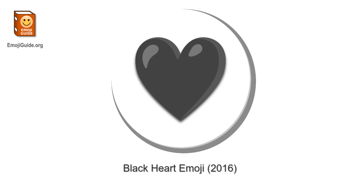 Black Heart The Ultimate Emoji Guide