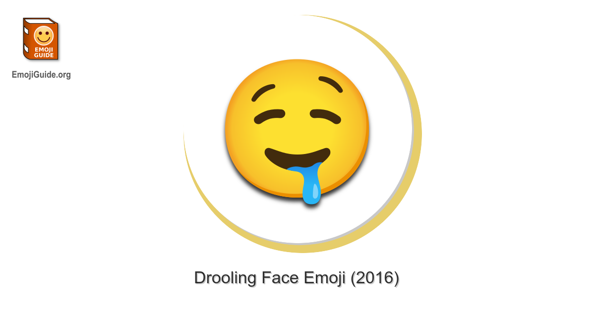 Drooling Face Emoji (U+1F924)