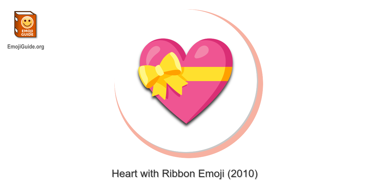 💝 Heart with Ribbon Emoji – Meaning, Pictures, Codes