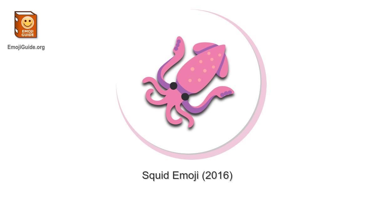 🦑 Squid Emoji Meaning, Pictures, Codes 📕 EmojiGuide