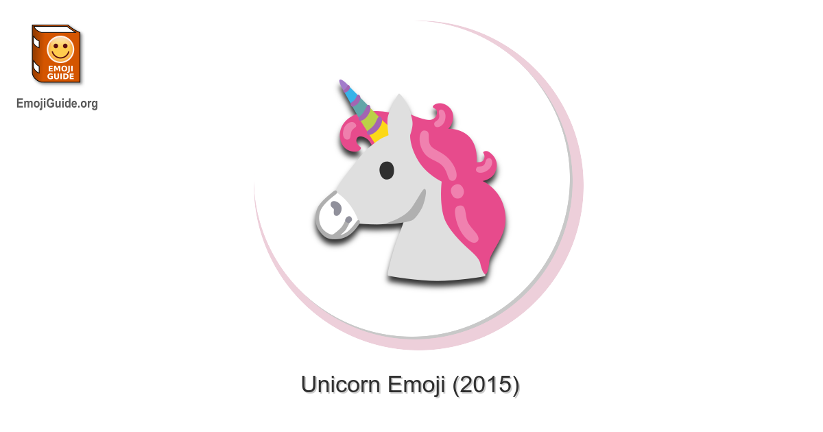 🦄 Unicorn Emoji – Meaning and Pictures – 📕 EmojiGuide