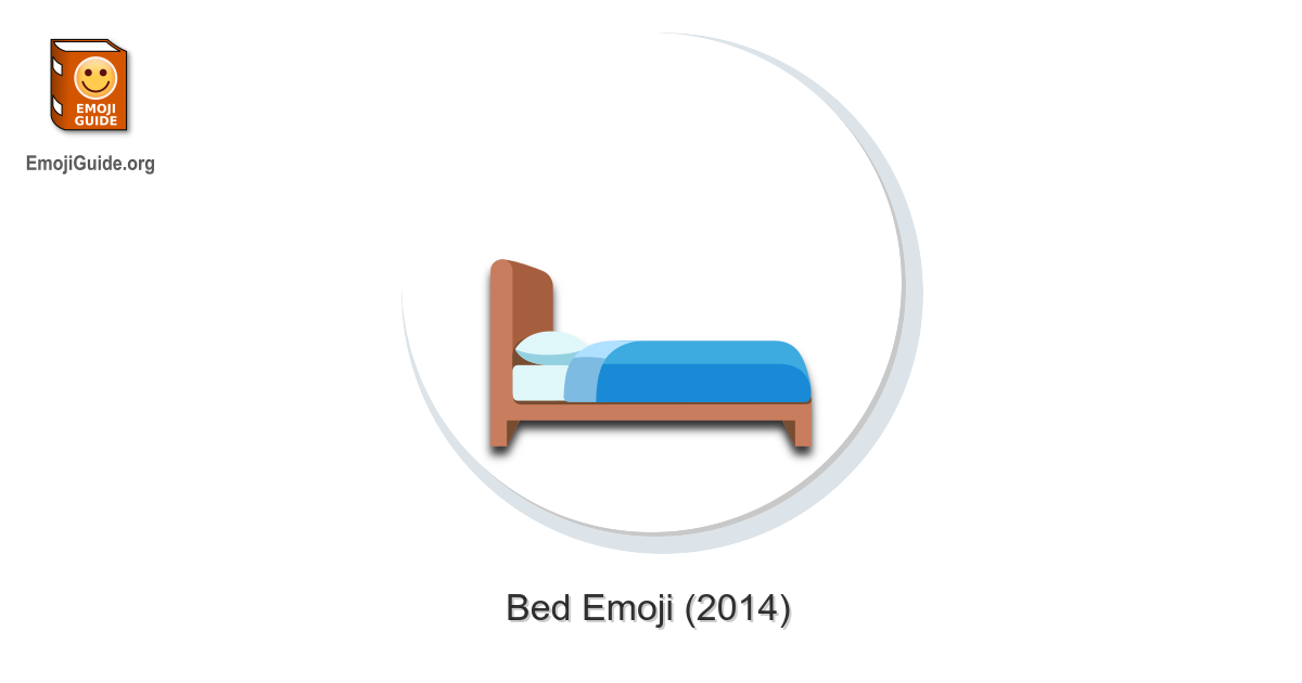 🛏️ Bed Emoji Meaning, Pictures, Codes 📕 EmojiGuide