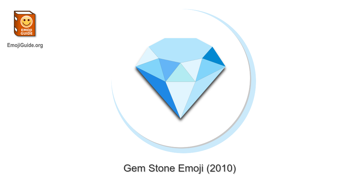 💎 Gem Stone Emoji – Meaning and Pictures – 📕 EmojiGuide