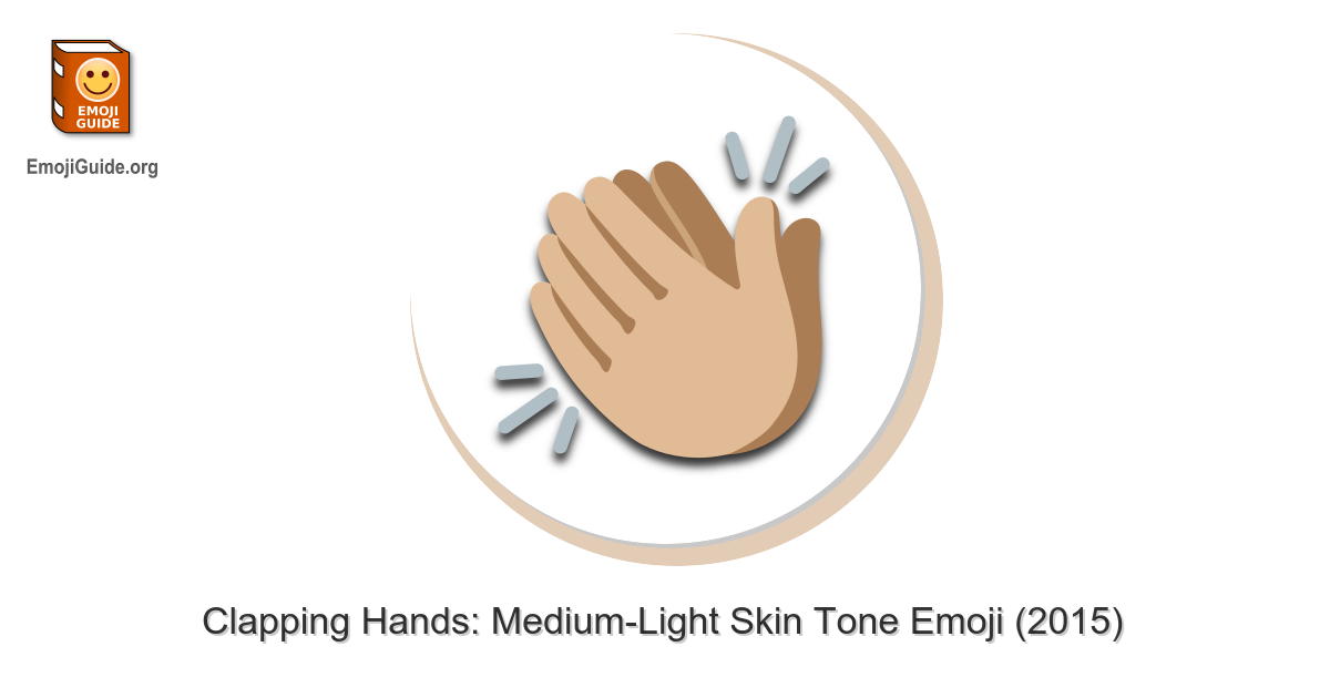 Medium-Light Skin Tone Emoji