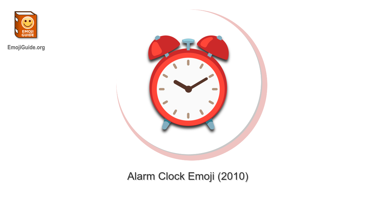 red alarm emoji