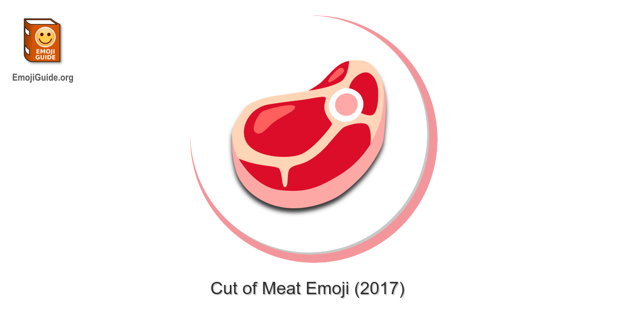 🥩 Cut of Meat Emoji Meaning, Pictures, Codes