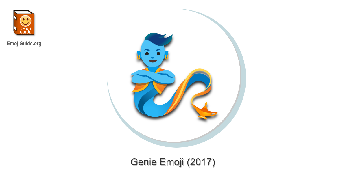 🧞 Genie Emoji Meaning, Pictures, Codes 📕 EmojiGuide