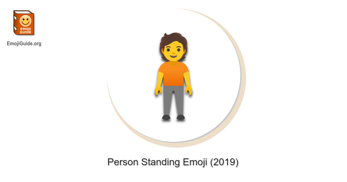 🧍 Persona De Pie Emoji