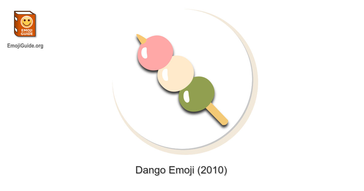 🍡 Dango Emoji Meaning, Pictures, Codes 📕 EmojiGuide