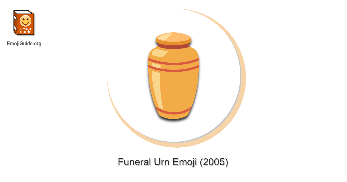 ⚱️ Funeral Urn Emoji Meaning, Pictures, Codes